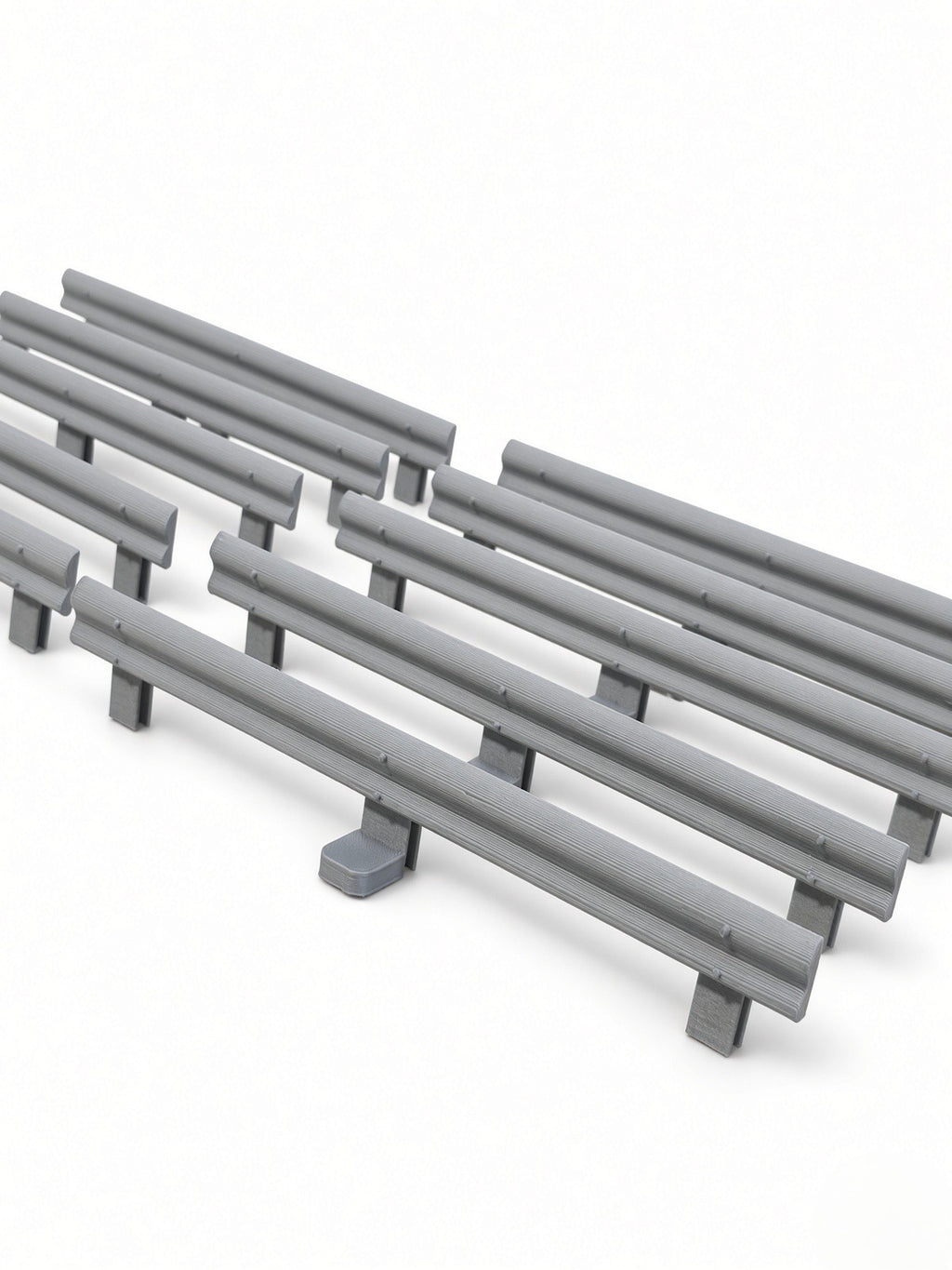 Railing Barrier Kit for Carrera Digital 1:32 – 10 Pieces