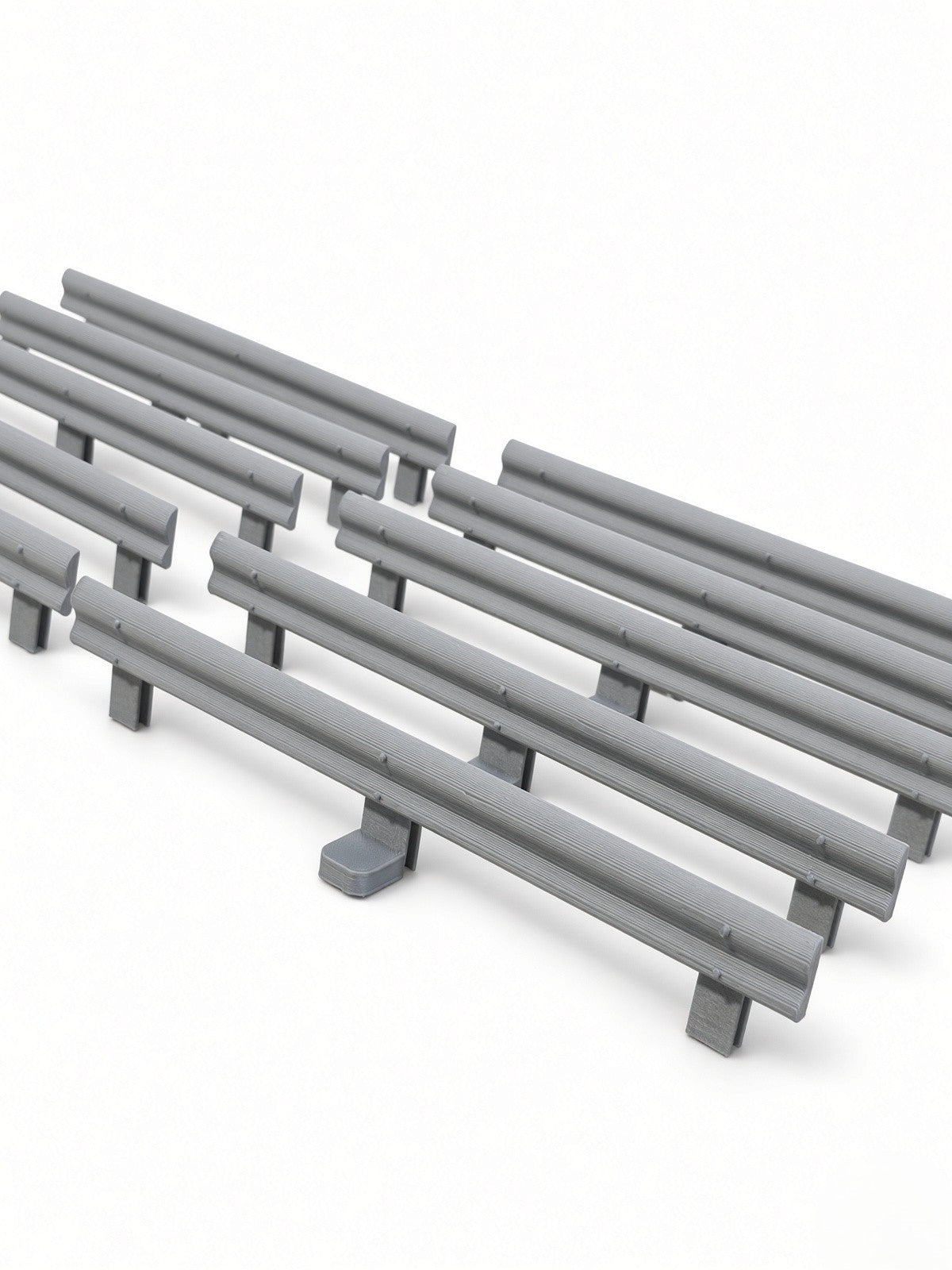 Railing Barrier Kit for Carrera Digital 1:32 – 10 Pieces