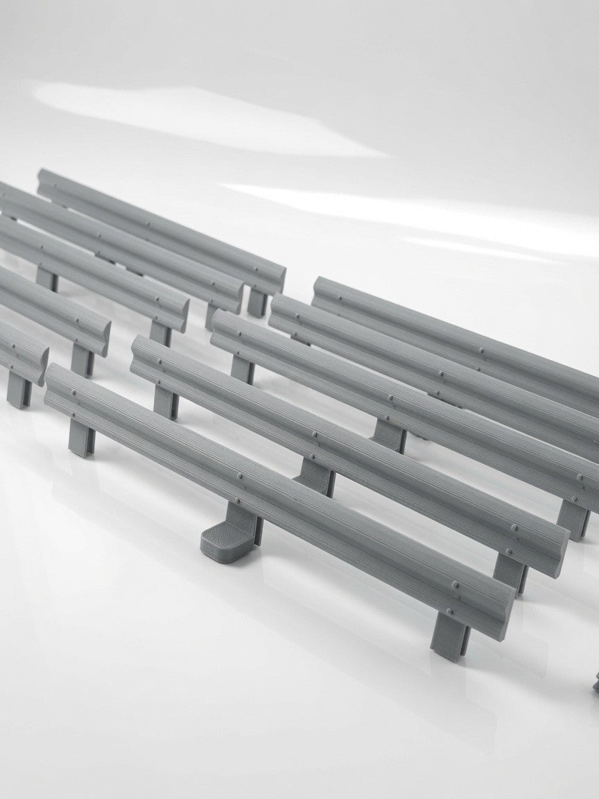 1:32 Carrera Digital Railing Barrier Kit Slot Car Track Strong Realistic
