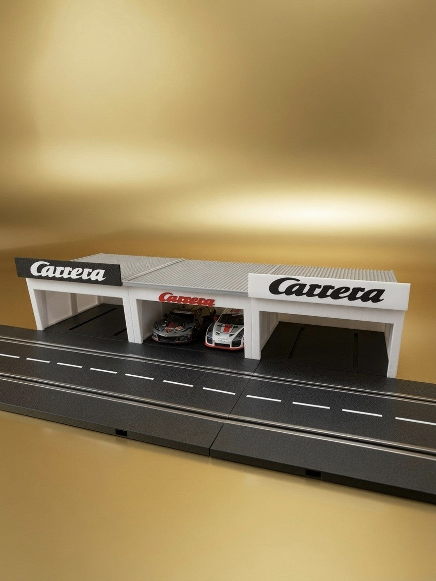 Carrera Digital 1:32 Double Pit Garage 1:32 Scale Slot Car