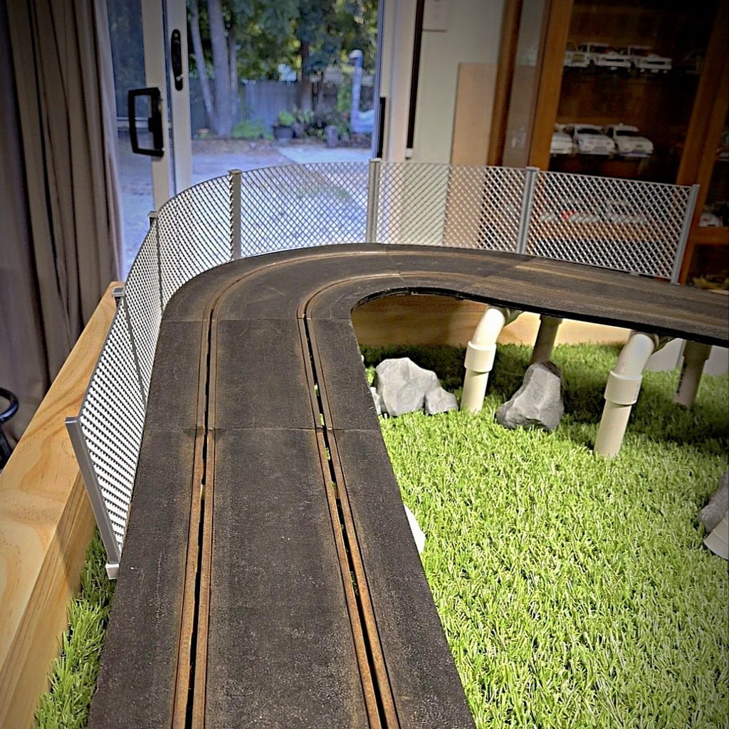1:32 Scalextric Slot Car Strong Quality Track fence kit