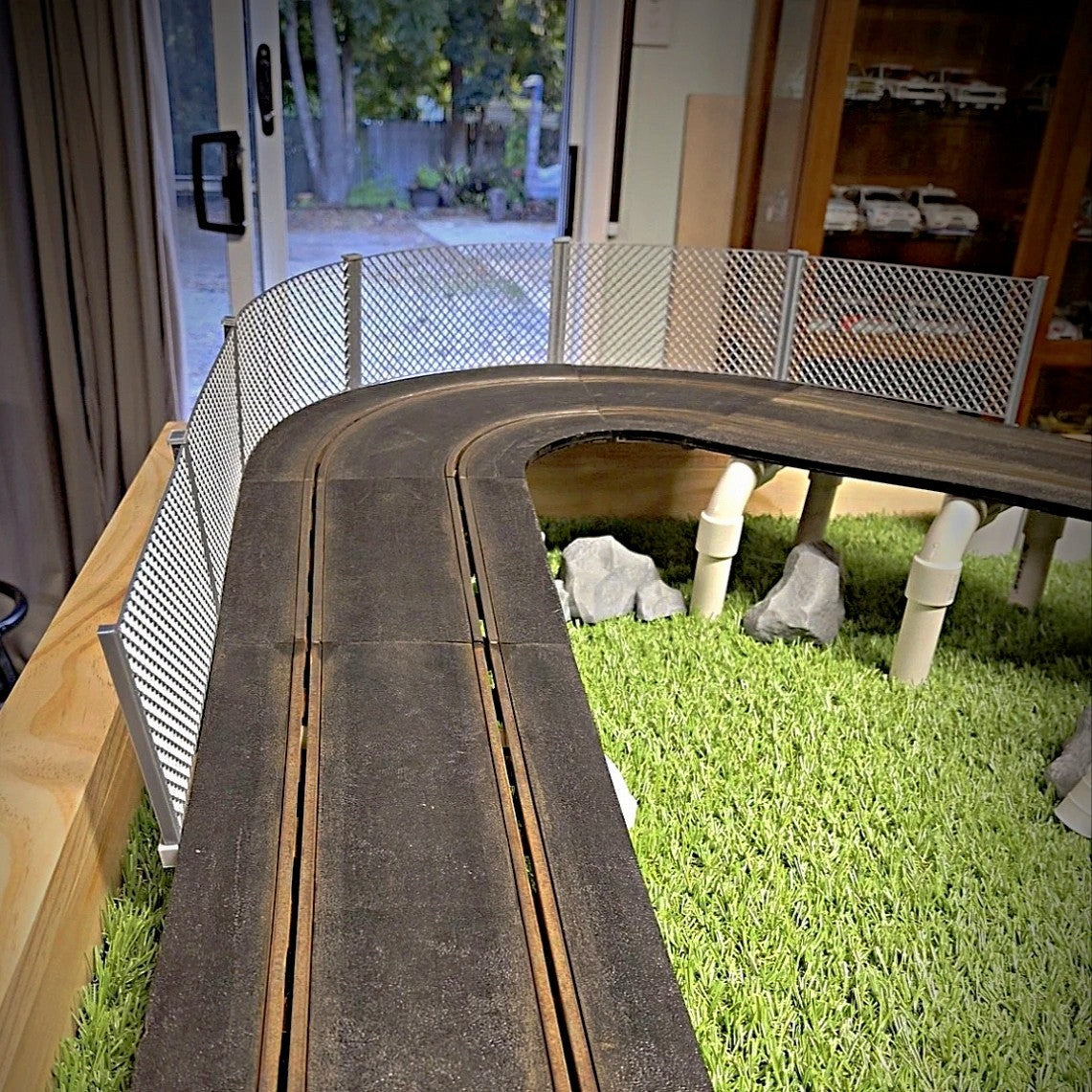 1:32 Scalextric Slot Car Strong Quality Track fence kit