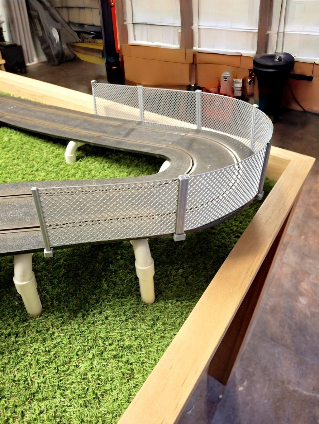 1:32 Scalextric Slot Car Track fence kit