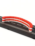 Modular red and white barriers included in the 1:32 Trackside Pro Bundle
